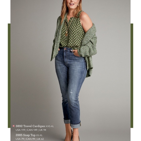 Cabi 3892 Travel Cardigan Sweater Green Open Front Size S NWOT - Picture 7 of 9